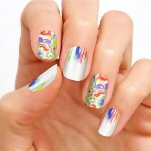 Color Street Make a Splash Vibrant Rainbow Boho Nail Polish Strips